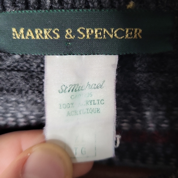 Marc & Spencer Knit Shirt Men Size XL - Picture 2 of 3